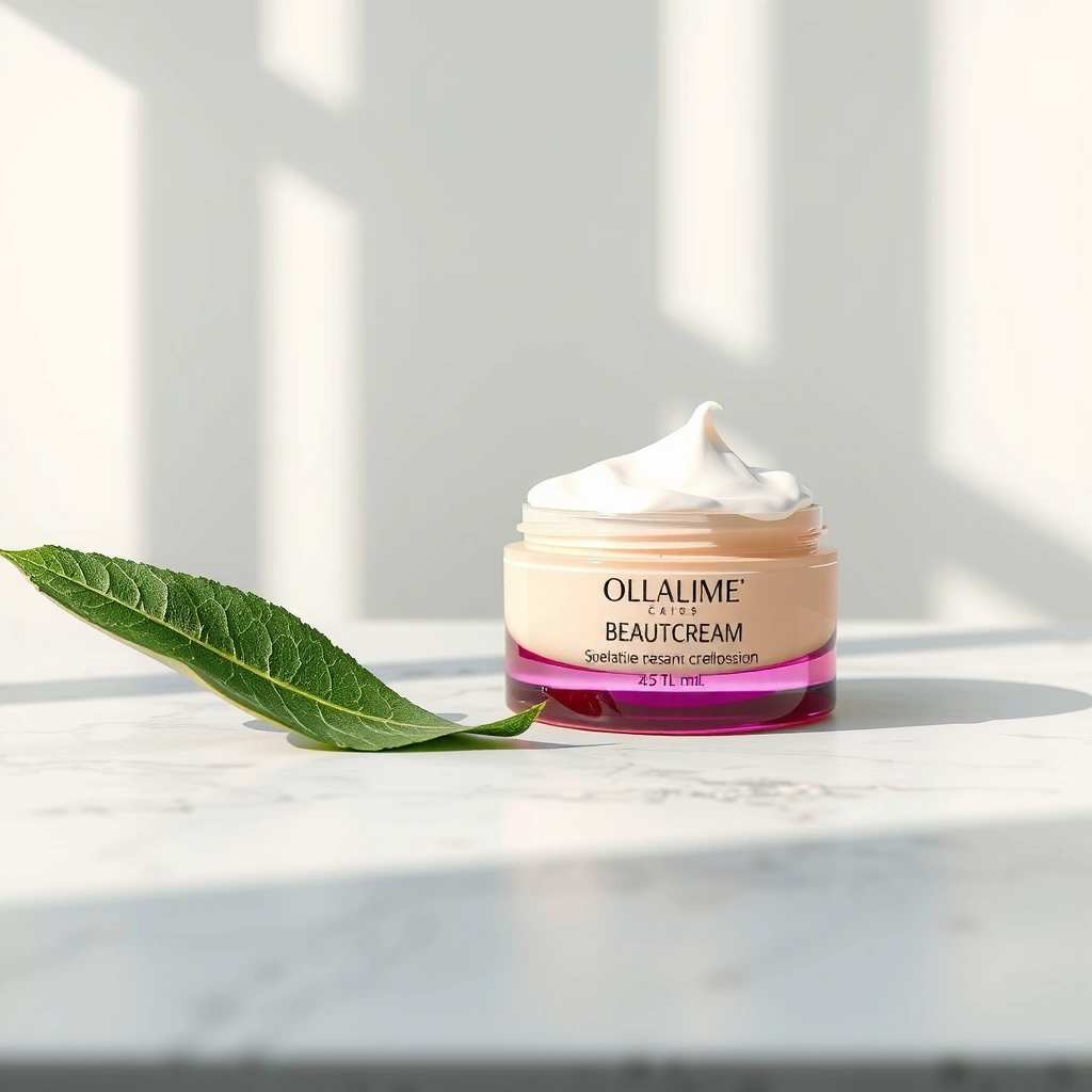 Gesundeernaehrungsh Signature Jar on marble